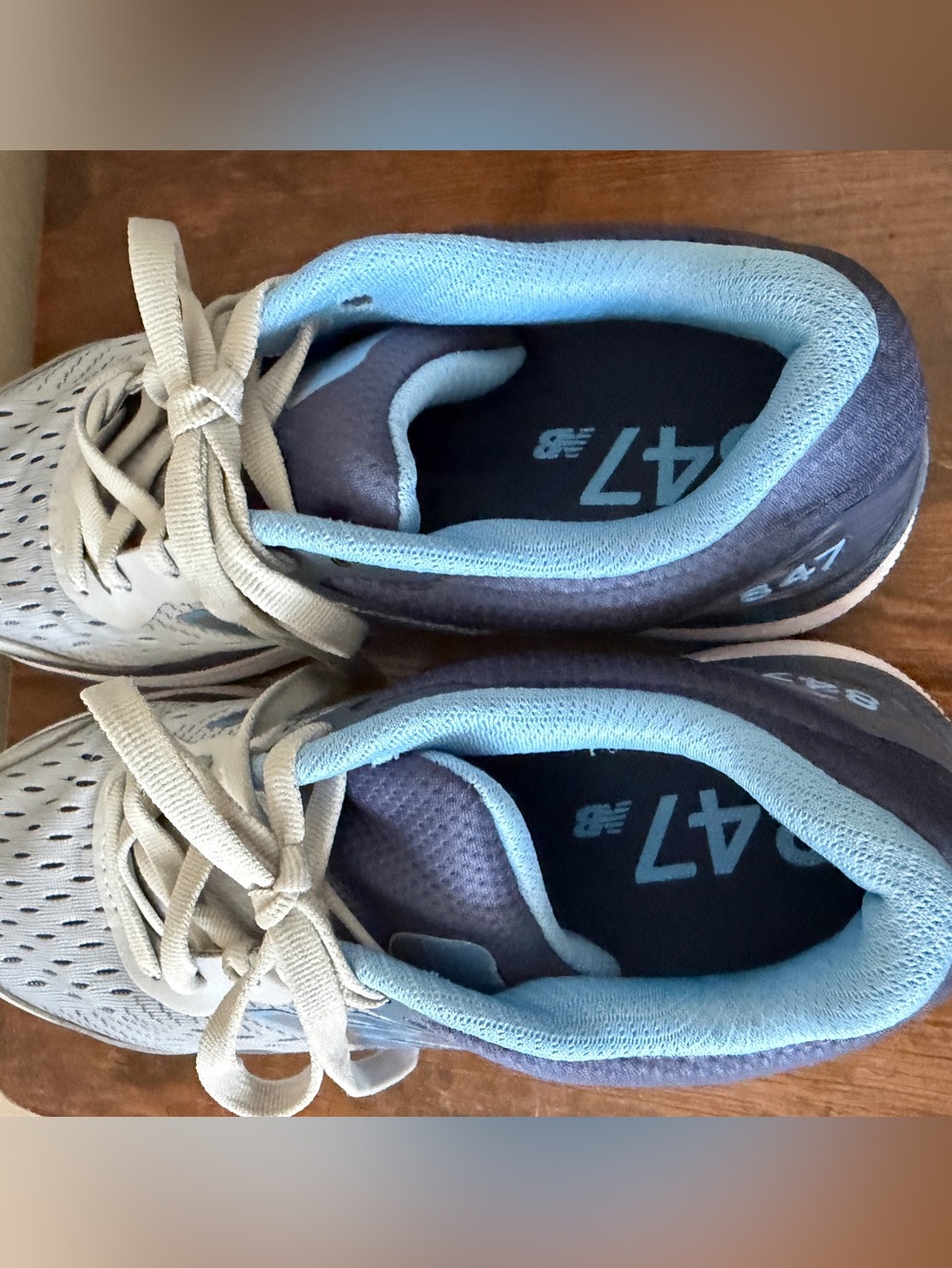 New Balance 847 Light Blue Women's Running Sneakers Size 9 - Picture 4 of 8